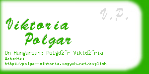 viktoria polgar business card